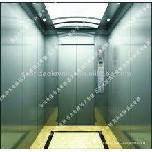 passenger elevator with elevator wall panel